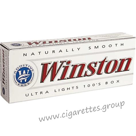 Winston White 100s Box Cigarettes Cigarettesgroup