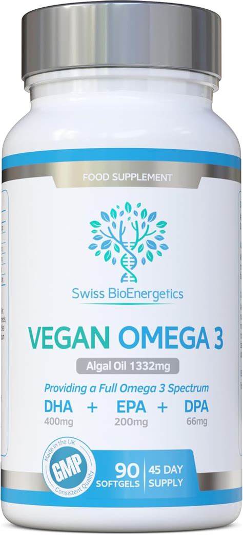 Vegan Omega Full Spectrum Dha Epa Dpa Softgels Of Lifes