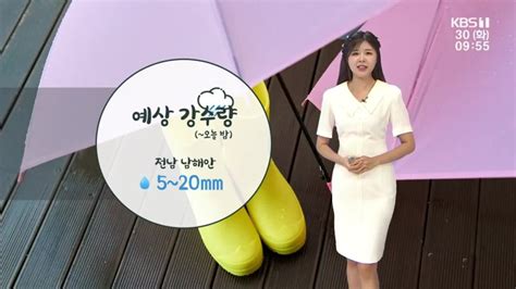 날씨 광주·전남 남해안 밤까지 비북서부 소나기·번개 주의