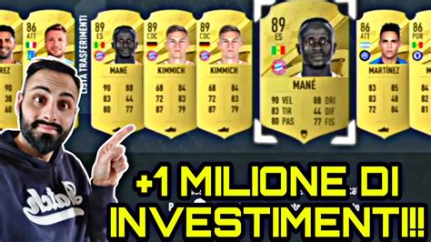 Ho Fatto Milione Di Investimenti Compravendita Fifa Youtube