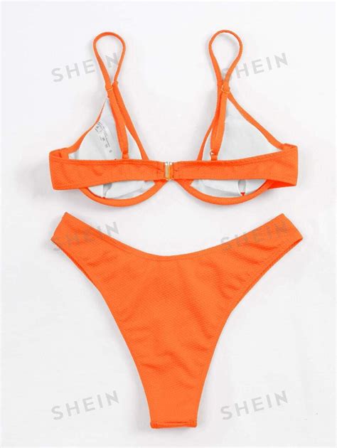 Shein Swim Bikini Mit B Gel Aktuelle Trends G Nstig Kaufen Shein