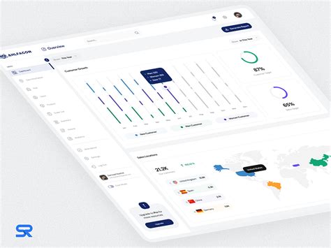 Sales Dashboard Design by Samsad Rashid on Dribbble