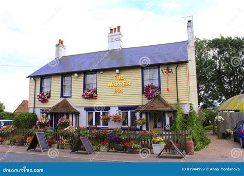 Traditional English Country Pub New Romney Kent Uk Editorial Stock