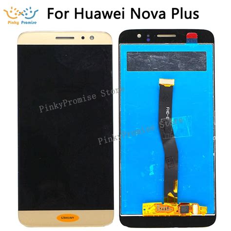 High Quality Black White Gold For Huawei Nova Plus Lcd Display Touch