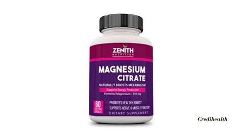 Magnesium Citrate Benefits, Uses & Side Effects | Credihealth