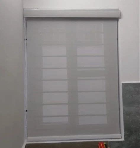 PVC Plain Motorized White Roller Blind at Rs 250/sq ft in Chennai | ID ...