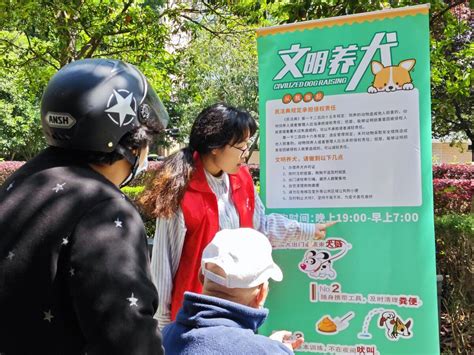 杭州灵隐街道：倡导文明养犬 共建美好家园