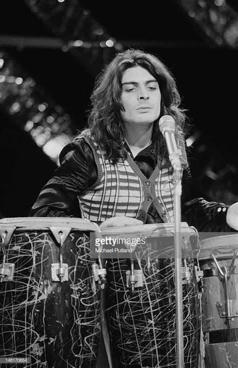 English Percussionist Mickey Finn Performing With T Rex On The Bbc Tv