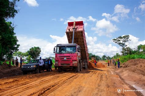 Modernisation et Réhabilitation de la route Kalamba Mbuji Les travaux