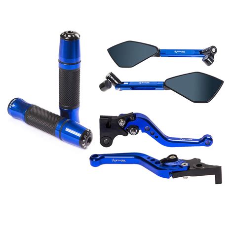 Kit Manopla Espelho Retrovisor Manete Cbx 250 Twister Cbx 200 Strada Cb