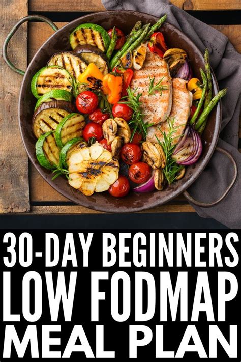 IBS Relief: 30-Day Low FODMAP Meal Plan for Beginners | Fodmap meal ...