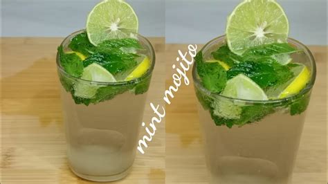 Virgin Mojito Mint Mojito Refreshing Mojito Drink Recipe Mocktails