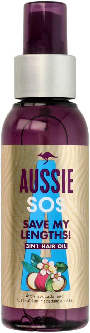 Aussie Sos Save My Lengths Olejek Do Włosów 100 Ml Drogeria