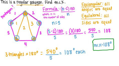 Formula To Calculate Interior Angles Of A Regular Polygon - Bios Pics