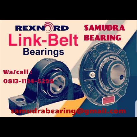 Jual REXNORD BEARING UNIT LINK BELT Jakarta Samudra Bearing