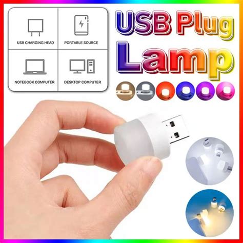 L Mpara Con Enchufe USB Para Libros Peque Os Luz LED Nocturna Para