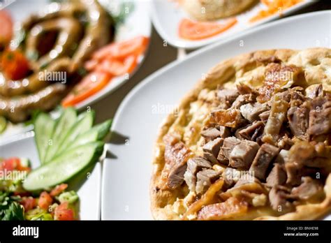 Turkish traditional foods Stock Photo - Alamy