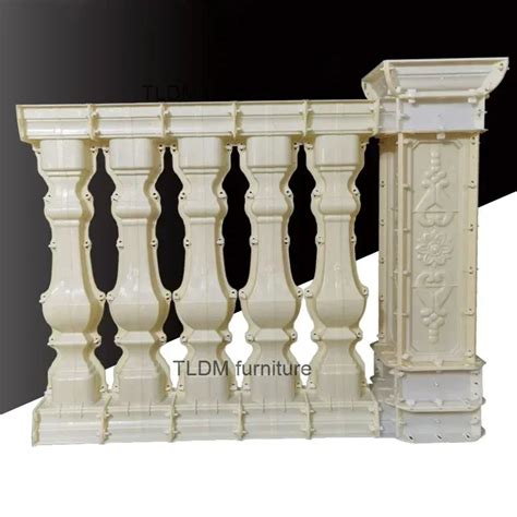 European Roman Column Mold Villa Line Handrail Balcony Guardrail Cast