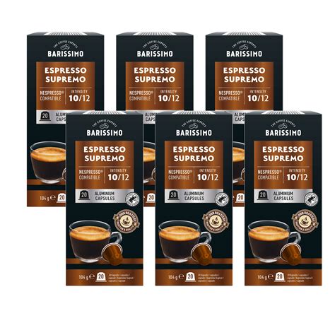 Barissimo Kaffeekapseln Espresso Supremo X G Aldi Onlineshop