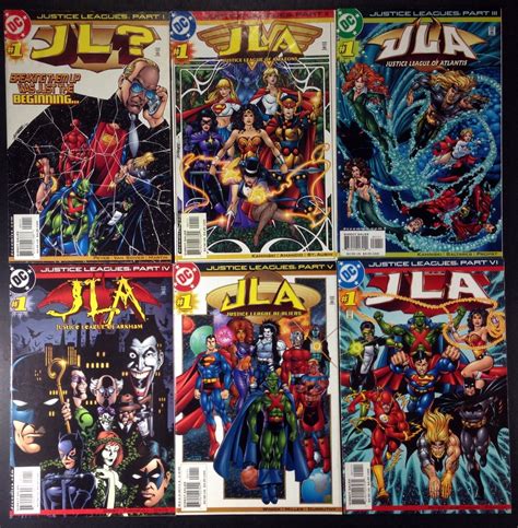 Jla Justice Leagues Complete Set Amazons Atlantis