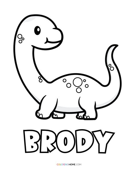 Brody Name Coloring Pages Coloring Nation