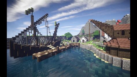 Minecraft Let S Show Kleines Hafen Lagerhaus Youtube