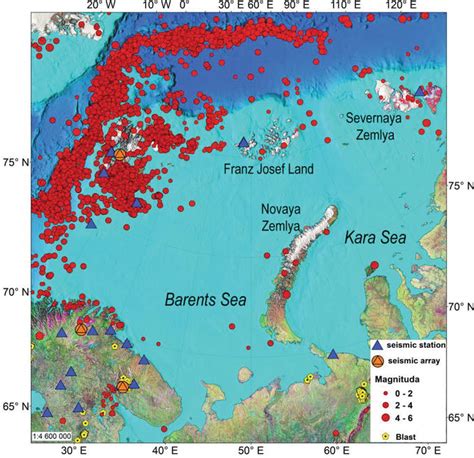 Recent Geodynamics And Seismicity Of The European Arctic Intechopen