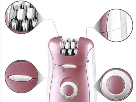 Kemei 2 In 1 Rechargeable Female Epilator Machine KM 2068