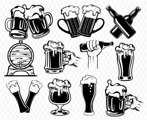 Beer Svg Beer Png Beer Mug Svg Beer Glass Svg Beer Bottle Svg Beer Svg