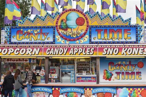 In Photos Carnival Concession Stands At K Days Linda Hoang