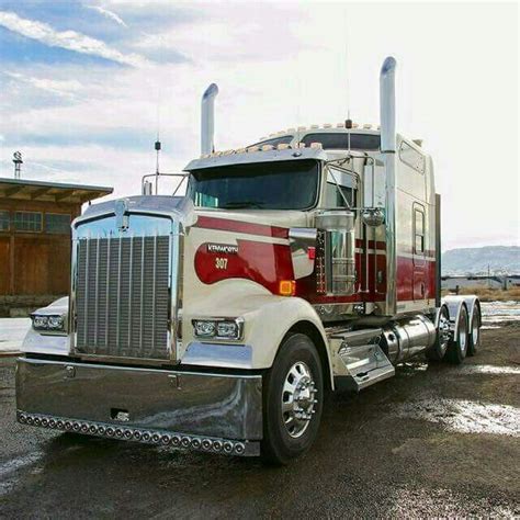 Pin By Ray Leavings On Kenworth Big Trucks Big Rig Trucks Peterbilt