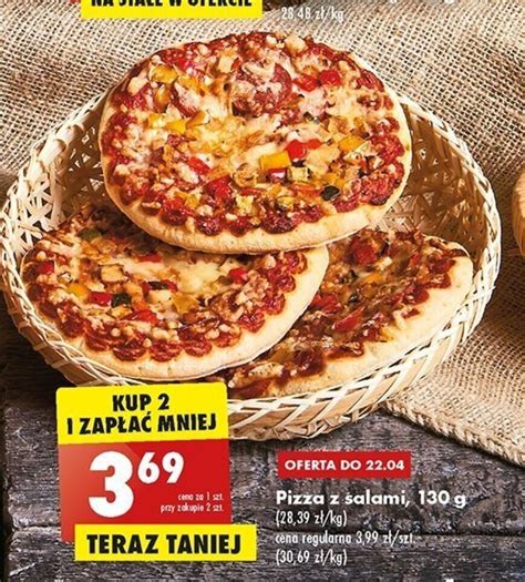 Promocja Pizza Z Salami G W Biedronka