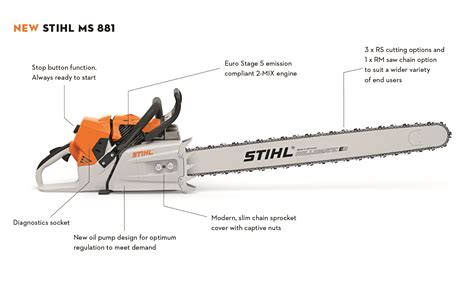 Introducing The New Ms Magnum Chainsaw Stihl Blog