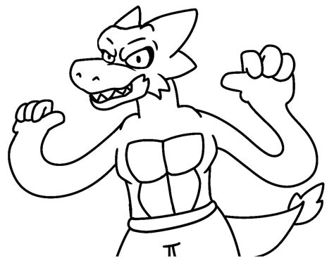 Tygor Goo Jit Zu Coloring Page Free Printable Coloring Pages For Kids
