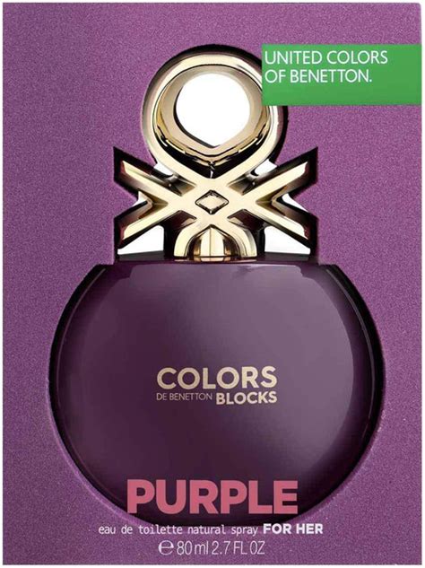 Benetton Colors Purple 17 Eau De Toilette Spray For Women Nandansons International Inc