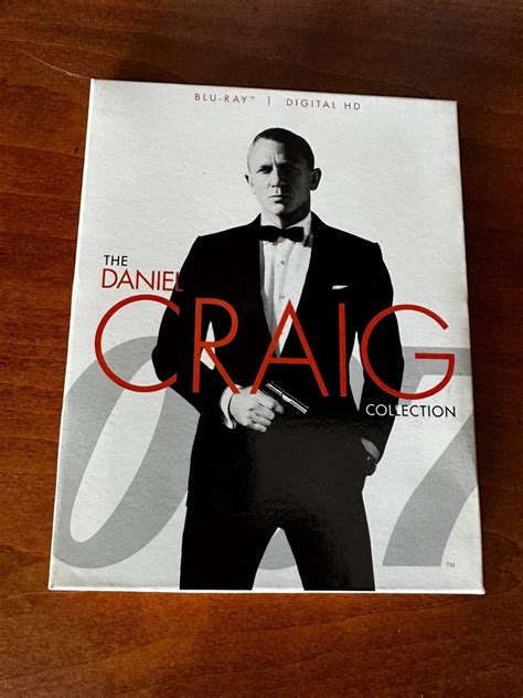 007 James Bond The Daniel Craig Collection Blu Ray W Slip Cover