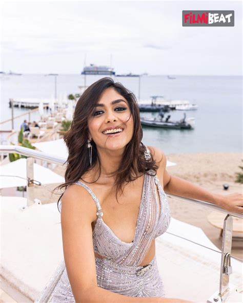 Cannes After Sara Ali Khan Mrunal Thakur Goes Desi On The Th