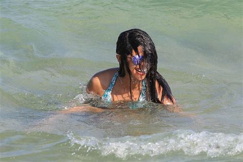 PRIYANKA CHOPRA In Bikini On The Beach In Miami 05 15 2017 HawtCelebs