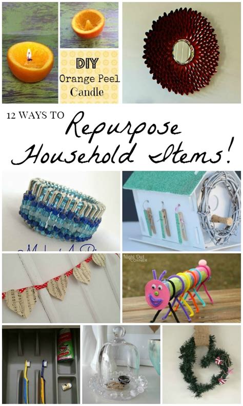 repurposed household items