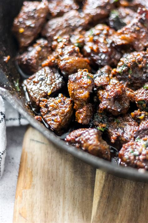 Cajun Butter Steak Bites The Seasoned Skillet