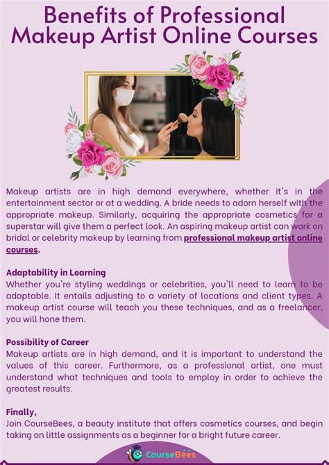 Benefits Of Professional Makeup Artist Online Courses By CourseBees Issuu