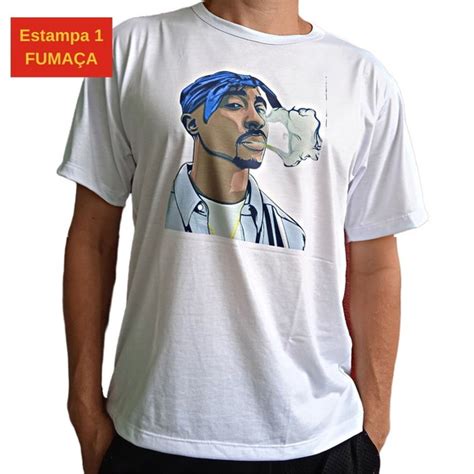 Camiseta Tupac Pac Camisa De Quebrada Rapper Favela Hip Hop