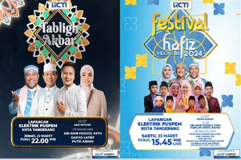 Rayakan Ramadan Di Tangerang Rcti Hadirkan Tabligh Akbar Dan Festival