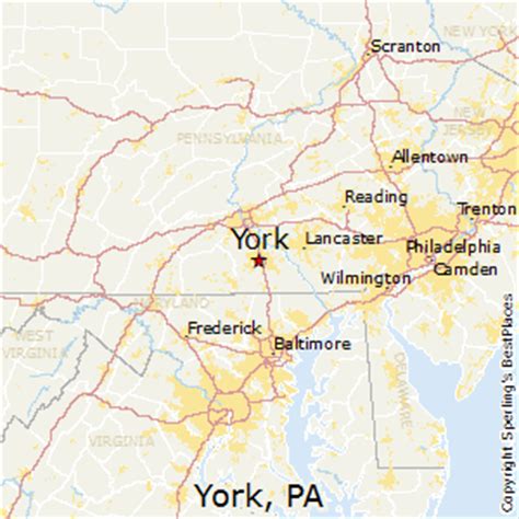 Best Places to Live in York, Pennsylvania