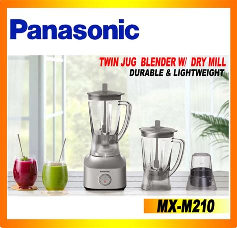 Panasonic Mx M Blender Twin Jug With Dry Mill Tv Home Appliances