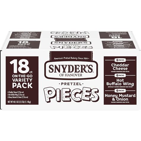 Amazon Snyder S Of Hanover Pretzel Pieces Variety Pack Of