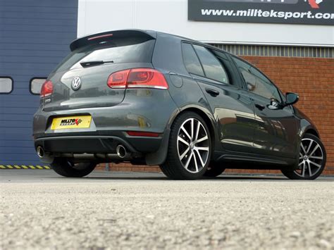 Milltek Sport Exhaust Volkswagen Golf Mk6 GT 1 4 TSI 160PS Cat BackTwin