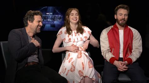 Avengers: Endgame cast discuss the Marvel blockbuster in video interviews