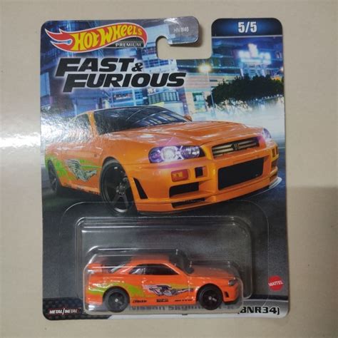 Hot Wheels NISSAN SKYLINE GTR BNR PREMIUM Shopee Philippines