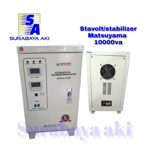 Jual Matsuyama Stabilizer Kva Ld V P Va Avr Matsuyama